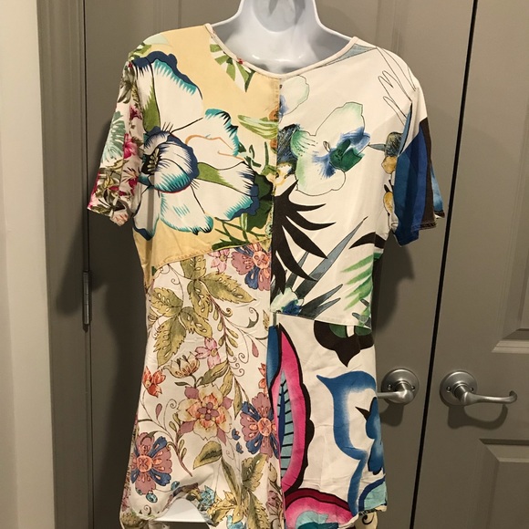 NWT.  S/M Sacred Threads Blouse.  218135. CL/GR - Picture 3 of 6